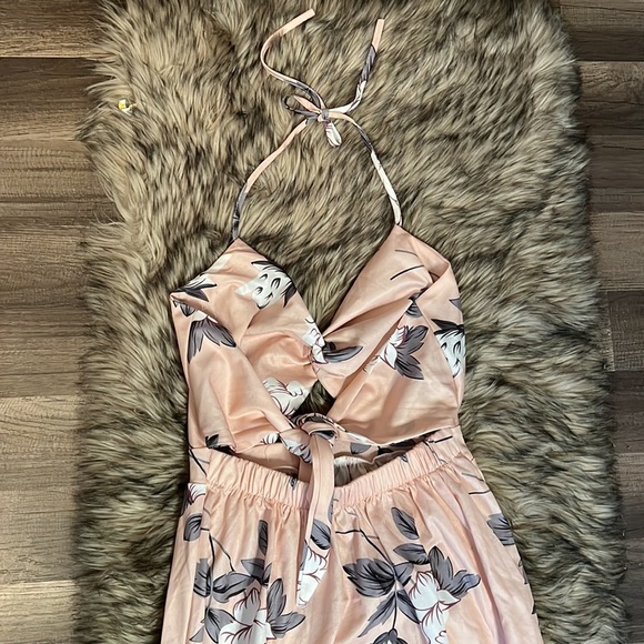 Long Maxi Dress With a Slit - Picture 2 of 5